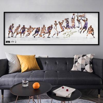 China Kobe Bryant Poster Decorative Painting Wall Classic Abstract Art Pictures Painting Wall Art for Living Room Home Decor (No Frame) for sale