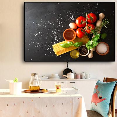 China Abstract Vegetables Grains Spices Wall Art Pictures Painting Kitchen Food Canvas Painting Wall Art For Living Room Home Decor (No Frame) for sale