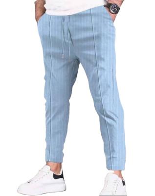 China Wholesale Custom Mens Casual Sports Striped Pocket Design Anti-Static Pants Casual Jogging Pants for sale