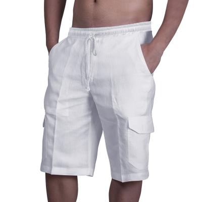 China Wholesale Custom Anti-wrinkle Multi-pocket Summer Canvas Plain Clothing Solid Color Outdoor Cargo Shorts Men for sale