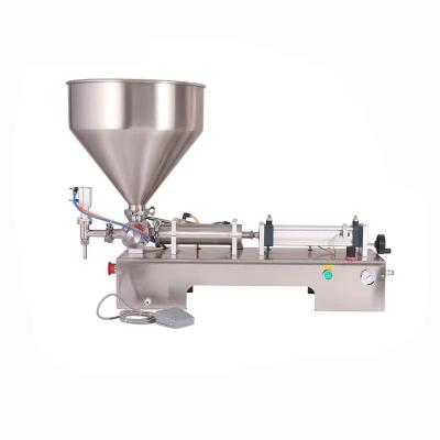 China Work Efficiently High Efficiency And Energy Saving Semi Automatic Cream Oil Filling Machine for sale