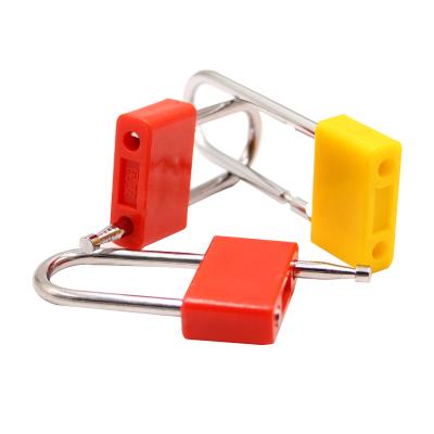 China Former using high security plastic padlock to seal electric meter security seal for sale