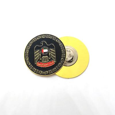 China Custom UAE Badge Eagle National Day Lapel Pin UAE Promotional Gifts For National Day for sale