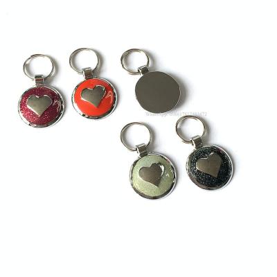 China Europe Dog Tags Pet Tags With Heat Logo Collar For Pet Footprint Identification for sale