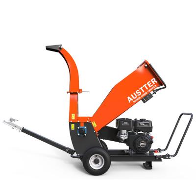 China Farms Austter 15Hp Gasoline Engine Powered Wood Chipper Chipper Shredder Machine for sale