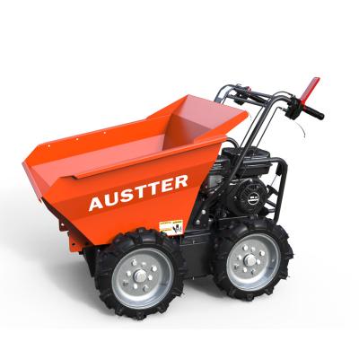 China Farms Euro-V State /EPA Approved Load Capacity 300Kg Gasoline Engine Small Mini Concrete Dumper Hauler for sale