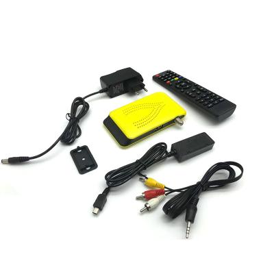 China Cheapest Youtube MINI FTA Set Top Box TV Satellite Receiver With Biss Powervu Key Support USB WiFi PVR For Record And Playback TV Channels for sale