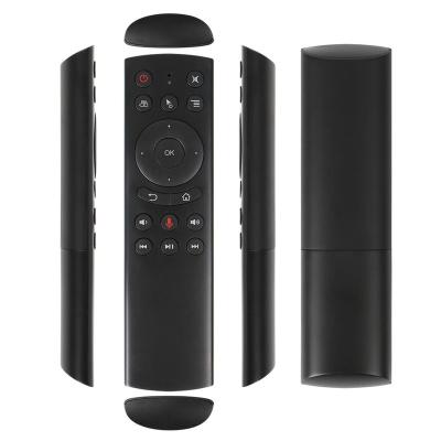 China 2.4GHz TV Radio Remote Control with Air Mouse IR Learning Google Aux Voice Input GYRO for Smart TV PC Smart Remote Control for sale