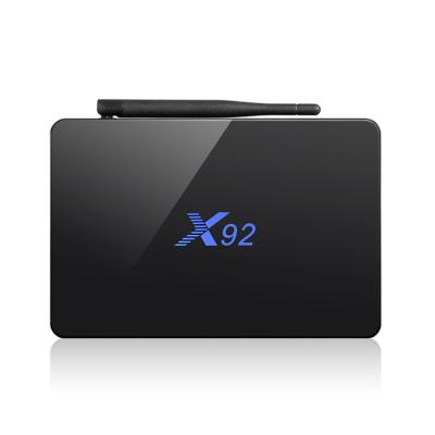 China New Arrival Octa-Core ARM Cortex-A53 TV Box 64-bit, Support 4Gb~64Gb Sd/Mmc Card Android 6.0 Set Top Box X92 for sale