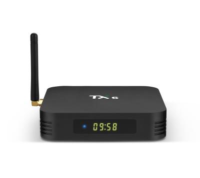 China Tanix TX6 OTT TV BOX Android 9.0 for Youtube Netflix IPTV with WIFI Alice UX Allwinner H6 media player set top box TX6 for sale