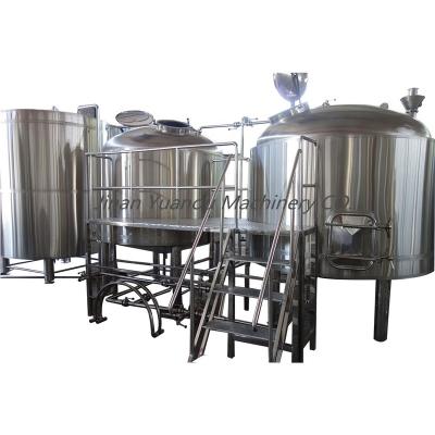 China After-sales commercial line bright beer Brewpub beer brewhouse restaurant brewhouse 3000L beer brewing tanks for sale