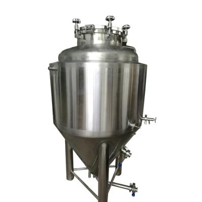 China Brewpub Beer Brewery Restaurant 100l Beer Brewing Equipment 1 Barrels Stainless Steel Fermenter Tanks for sale