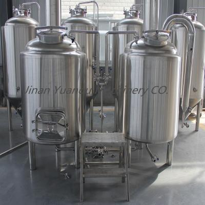 China Brewpub Beer Brewery Restaurant 800L Line Bright Beer Brewing Equipment Mini Brewhouse Beer Tank for sale