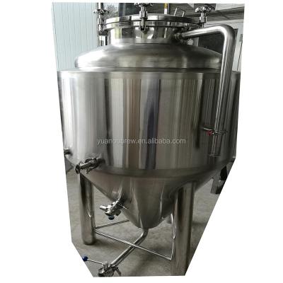 China Concial Brew Beer Brewery Machines 300L Malt Brewing System 60 Degree Beer Fermenter for sale