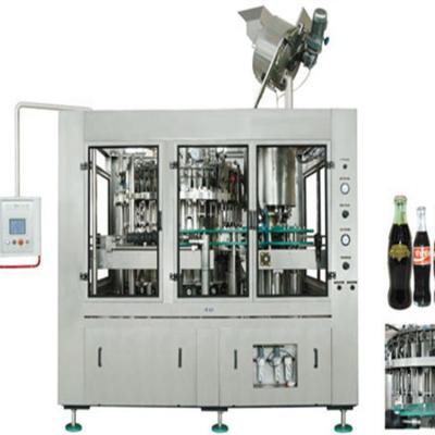 China Fill 1000 / hotels bph glass bottle cap / wash 3 in 1 beer filler machine for sale