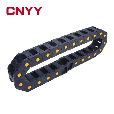 China Building Material Shops CNYY 45 Series Plastic Openable Type Protective Bridge Cable Drag Chain For Machine Tool for sale