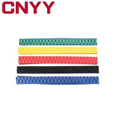 China Multiple Color X Non-slip Textured Heat Shrink Sleeve Tube Grip Tube Heat Shrink Handle Tube CNYY for sale