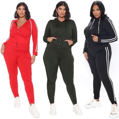 China Plus Size Winter Tops And Joggers Plus Size Women's Clothing Women's Two Piece Set 5xl for sale