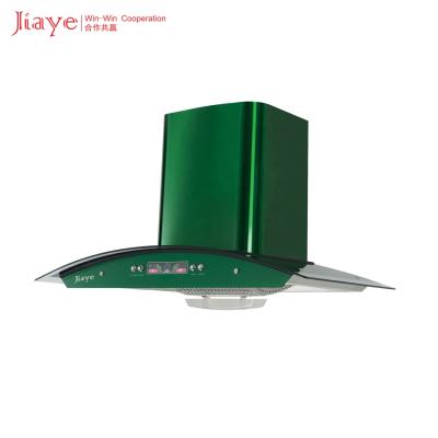 China Hotel Kitchen Appliances Green Color Range European Type Hood Low Noise Range Hood for sale