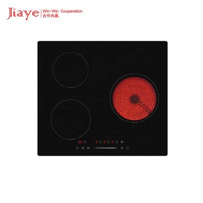 China Hotel Kitchenware 3 Zones Touch Control Heating Induction With Ceramic Hobs for sale