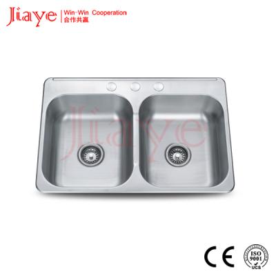 China Without Faucet 800mm Kitchen Stainless Steel Elegant Luxury Kitchen Sink for sale