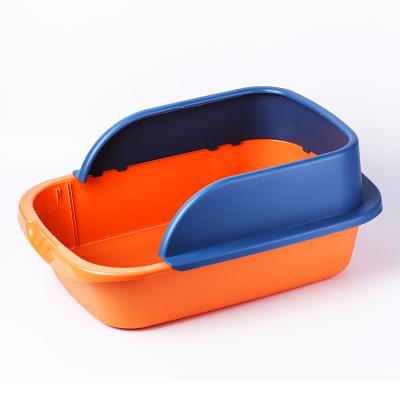 China Waste Stored Cat Toilet Clamshell Large Anti-Splash Stored Bedpan Fully Enclosed Trash Can Cathouse Kennel for sale