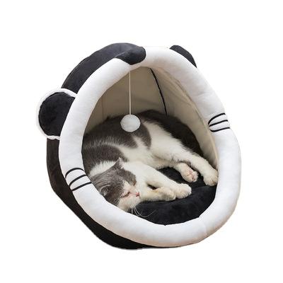 China Hot Selling Breathable House Pets Beds Removable Soft Warm Cat Dog Pet Accessories Washable Comfortable Bed for sale