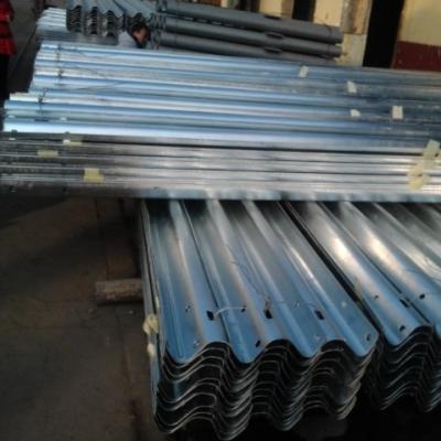 China Q235 Highway Flex Beam W Metal Rail Steel Crash Guard for sale