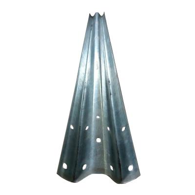 China HDG High Speed ​​Steel HDG W Beam Guardrail Two Waves/W Beam for sale