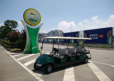 China 48V 4KW Battery Operated 8 Seater Golf Carts , Electric Sightseeing Car for sale