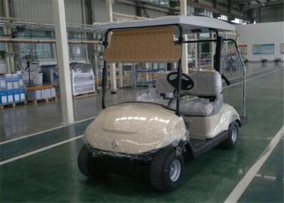 China Pure Electric Road Legal 2 Seater Golf Carts With Solar Panel For Golf Courses for sale