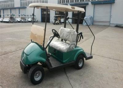 China Green Color Small 2 Seater Electrical Golf Carts With Lights For Golf Club / Courses for sale