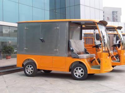 China Colorful 2 Seats Electric Utility Vehicle Car 48V For Food / House Keeping for sale