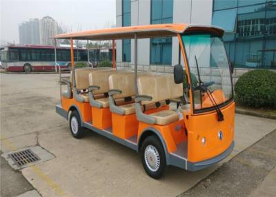 China 5.0KW Motor 14 Seater Electric Shuttle Bus Sightseeing Car With Pure Electric Power for sale