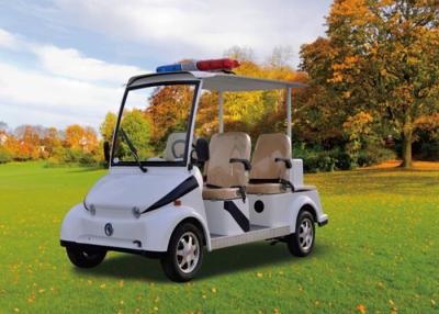 China Police 4 Seater Electric Patrol Car , Electric Security Vehicles Street Legal for sale