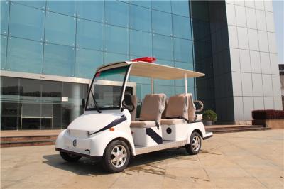 China White 6 Passenger Electric Car Golf Cart For 6 Persons With CE Certified for sale