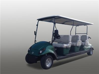 China Seis coches eléctricos del carro de golf de la batería 4KW de Seater 48V con las luces LED para el hotel/el centro turístico en venta