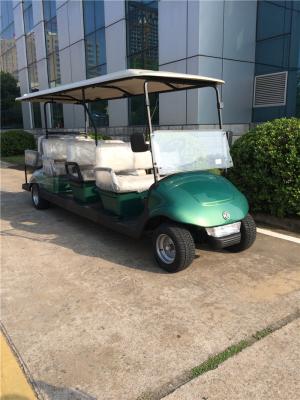 China Battery Operated 8 Seater Golf Carts , Electric Golf Buggy For 8 Passenger for sale