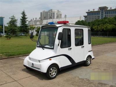 Chine véhicules électriques de patrouille de sécurité de passager du moteur 4 de C.C 3.0KW avec la porte fermée à vendre