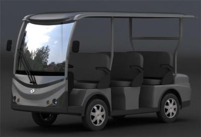 China 4.0KW 8 Seater Electric Shuttle Bus For Multi Passenger Sightseeing for sale