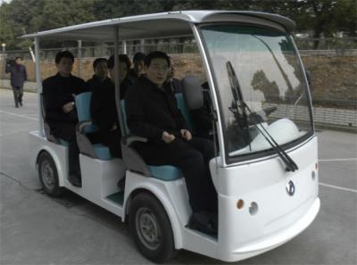 Chine Voiture guidée électrique de 8 passagers, couleur adaptée aux besoins du client de chariot de golf de moteur électrique à vendre