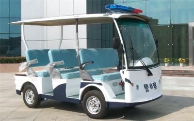 China Battery Powered 8 Seater Electric Car , Police Electric Security Patrol Vehicles for sale