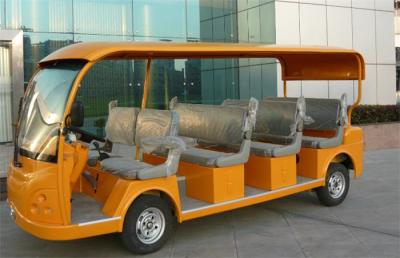 China Tourist Electric Shuttle Bus , 11 Person Electric Passenger Bus For Reception for sale