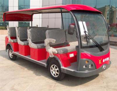 China 11 Seater Electric Sightseeing Bus , Tourist Electric Shuttle Car CE Approved for sale