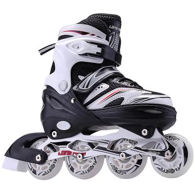 China Track/Store/Staff Using 2023 Lower Price Adjustable High Level New Skate Ice Skating Shoes For Adult Children Integrated Roller Skates for sale