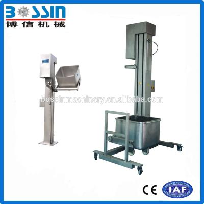 China Elevator For Meat Loading China Best Choice Selling Meat Top Loader With Meat Trolley for sale