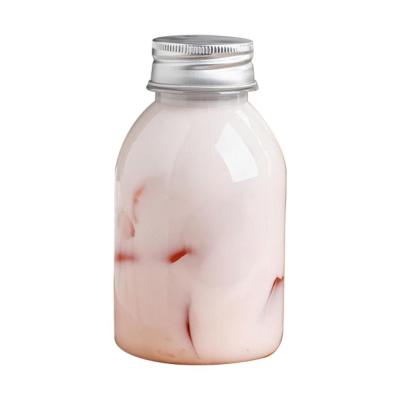 China Food Manufacturers Wholesale Environmental Friendly Customized Beverage Bottles Milk Tea Bottles for sale