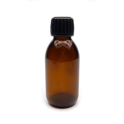 China Medicinal factory wholesale empty medicine bottle low price amber syrup pump bottle for sale