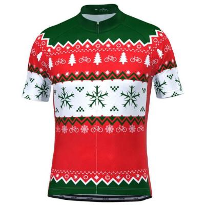 China Factory Supply Breathable Ugly Christmas Sweater Printing Short Sleeve Unisex Vintage Customize Recycling Team Jersey for sale