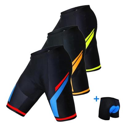 China Custom Wholesale Black Other Color Pants Mens Mtb Bike 3D Cycling Gel Padded Cycling Shorts for sale